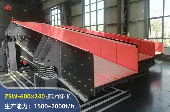 ZSW-600×240振动给料机