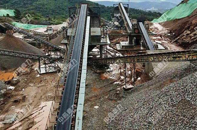 云南省安寧市時產800-1000噸破碎生產線